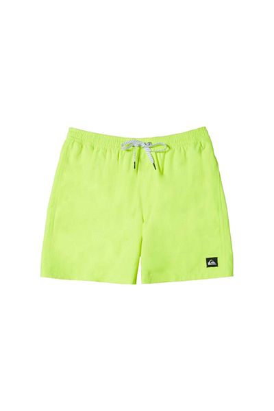 Quiksilver Καθημερινό Solid Volley Yth 14 Boys Yellow Volley Κοντό αγόρι Volley