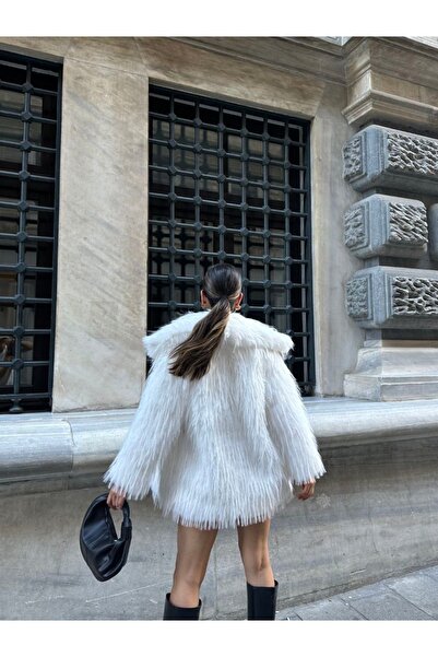 SONREİR Kabát s dlouhou kapsou na řasy