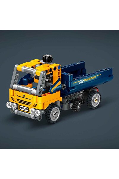 Playaks Damperli Kamyon 42147 - İnşaat Oyuncağı Oyuncak Yapım Seti (177 Parça)