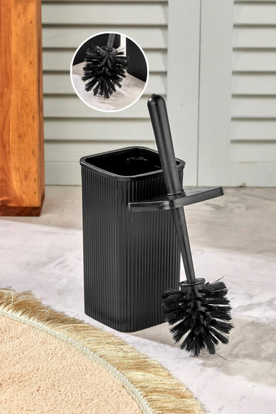 MEDKA LIFE فرشاة المرحاض المخططة من لينا