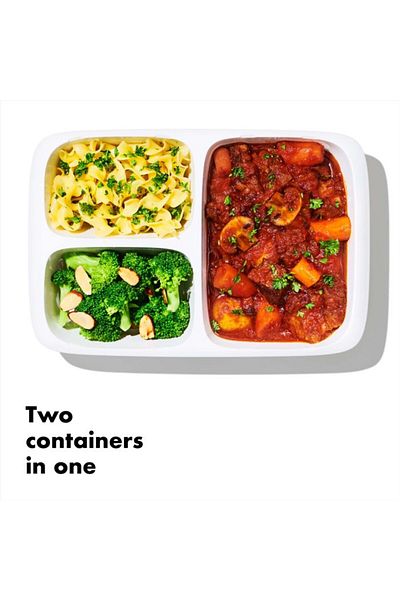 Oxo 11301800 Gg Prep & Go Leak-Proof Compartment SakContainer 0.97 L
