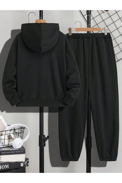 Heybely Kids Nasa Printed 2 Thread Raised Children's Tracksuit Set