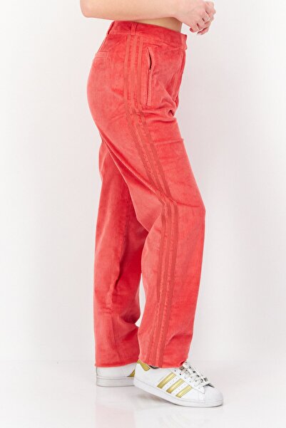 Adidas Originals Women Sportswear Fit Training Corduroy Pants, Coral