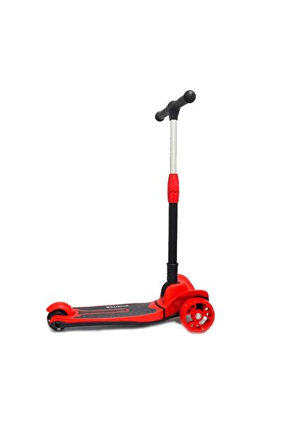MEGA Flash Işıklı Scooter Kırmızı