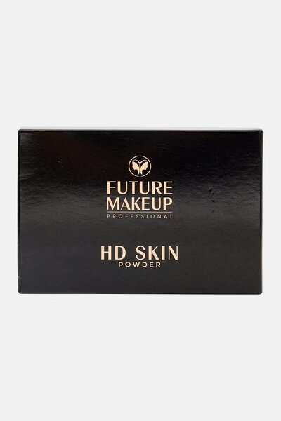 Future Makeup بودرة أساس للبشرة عالية الجودة FU3406، 12 جرام، أسود/بيج