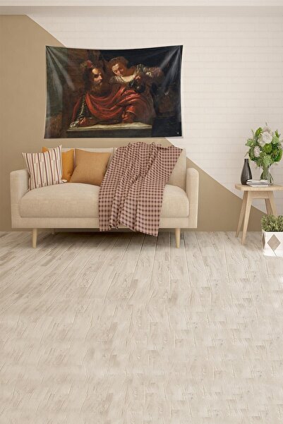 farbala Multi-Colored Goblet Filling Patterned Stain-Proof Velvet Fabric Wall Cloth Wall Carpet Tapestry