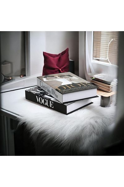 NARİBA Decorative Book Box Set of 2