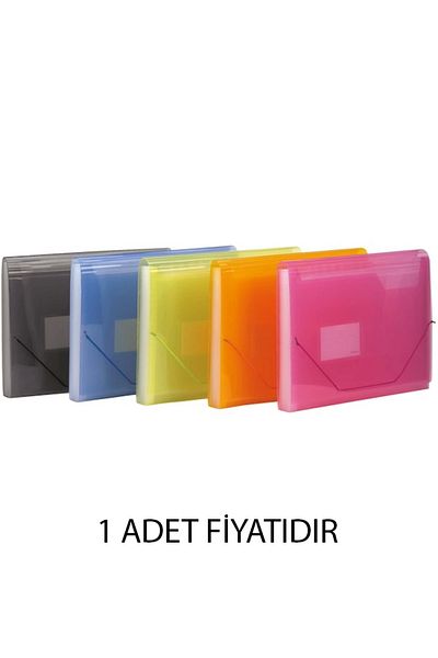 KRAF Blue F4302 Model Elastic Gusseted File - 13 Pockets