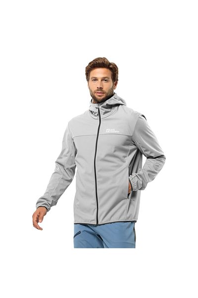 Jack Wolfskin Feldberg Hoody Men's Softshell Grey