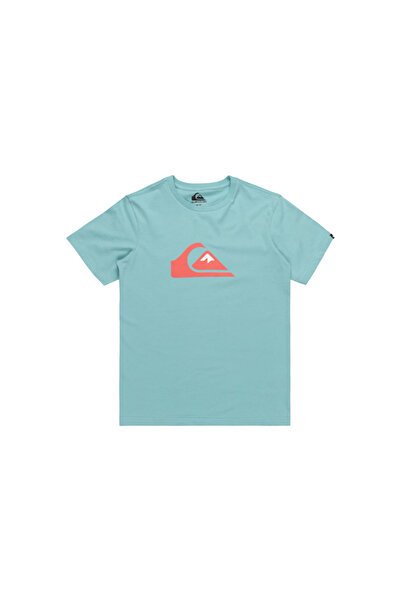 Quiksilver Tricou albastru pentru băieți Comp Logo Yth TRIOCURI PENTRU BĂIEȚI EQBZT04711