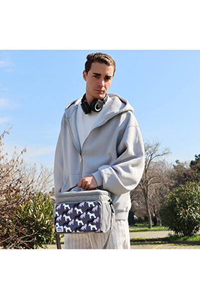 Biggdesign Izolované vrecko pre psov, šedé