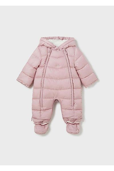 MAYORAL 06-18 Months Baby Girl Pink Color Astronaut Coat