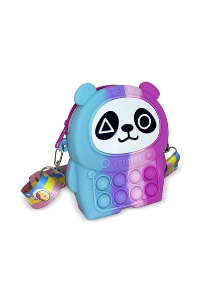 Ogi Mogi Toys Geantă de umăr panda colorată