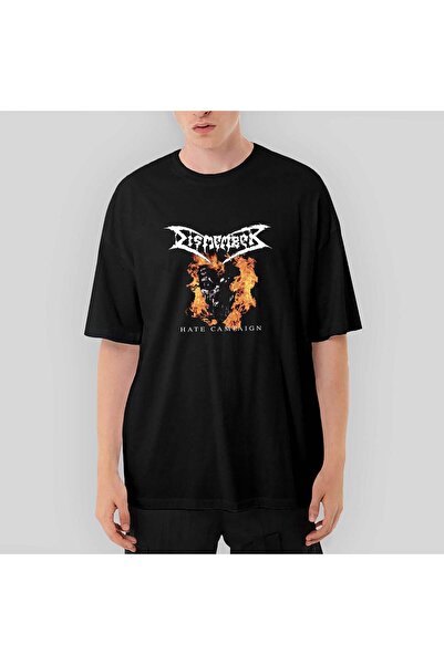 CrowsGate Dismember Hate Campaign Oversize kroj Crna majica XL