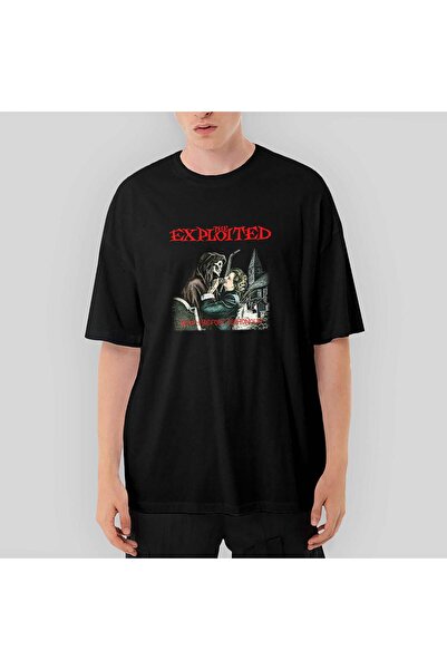 CrowsGate The Exploited Death Before Dishonour supradimensionat Tricou negru L