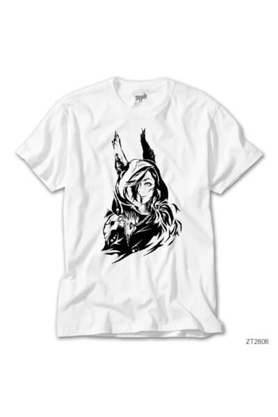 WAKHA Unisex Xayah bela majica