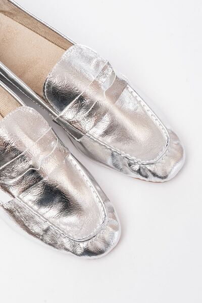 serkanseyyid 302 Silver Daily Women's Ballerinas