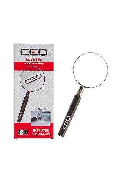 Ceo Μεταλλικός μεγεθυντικός φακός πλάτους 60 mm