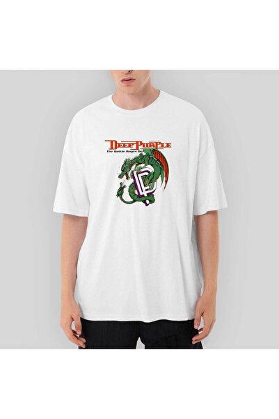CrowsGate Deep Purple The Battle Rages supradimensionat Tricou Alb