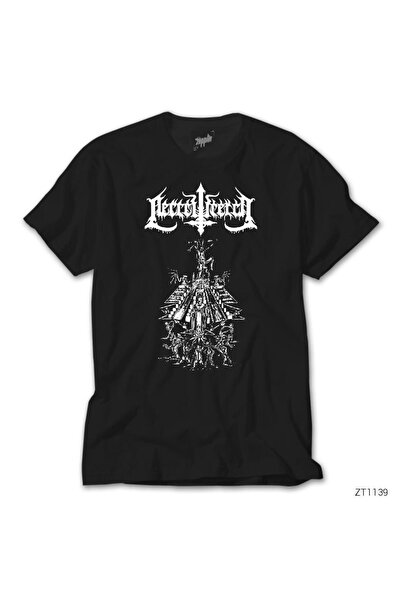 WAKHA Tricou negru Necrowretch