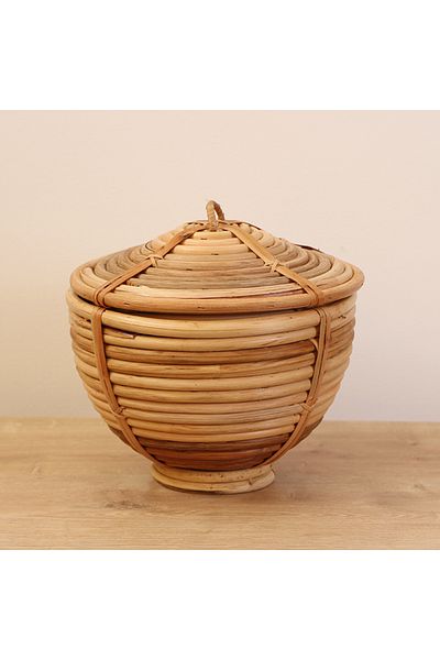 Mylamp Χιμάρι Ρατάν 23x25 εκ. Κουτί αποθήκευσης