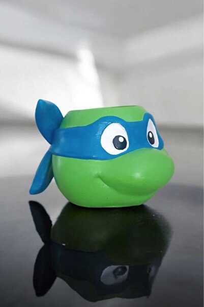 Gobo Ninja Kaplumbağa Şeklindeki Kalemlik Farklı Karakterler 7x10 cm