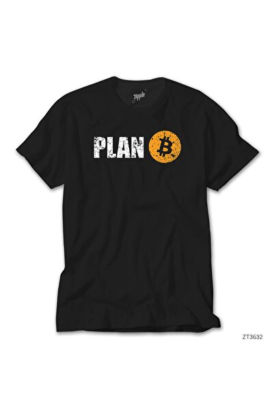 WAKHA تي شيرت أسود لخطط العملات المشفرة B