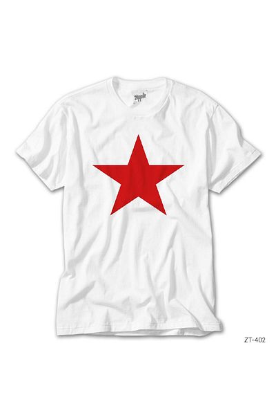 CrowsGate Red Star White T-Shirt