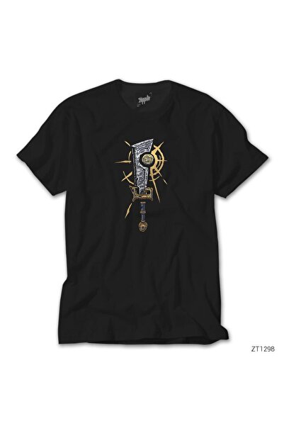 WAKHA تي شيرت أسود من World of Warcraft Holy Light Asgbringer