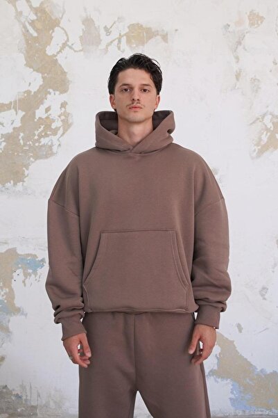 HAFKAGİYİM Открито кафе Cozy Basic Oversize суитшърт