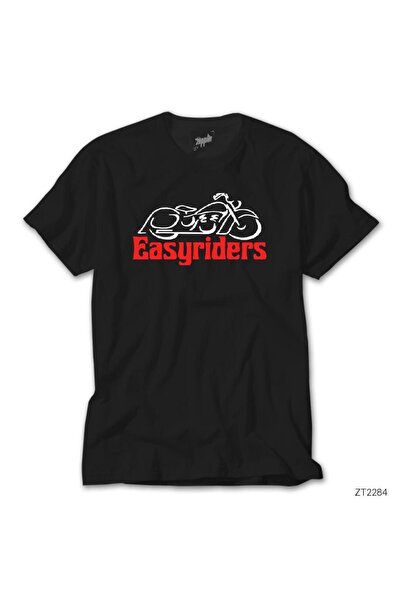 WAKHA Tricou negru Easy Riders