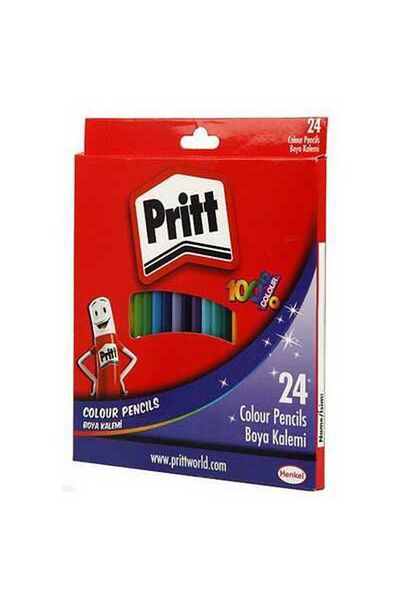 Pritt 24 Colors Dry Paint Cardboard Box - Full Size1221351