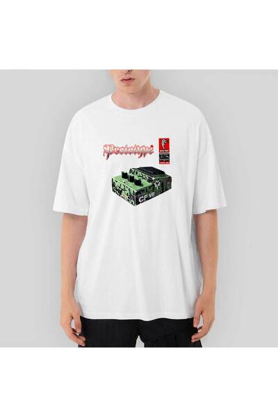 CrowsGate Celtic Frost Prototype supradimensionat Tricou alb M