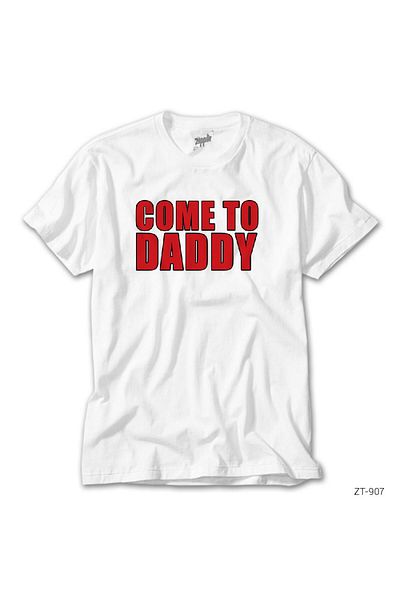 CrowsGate Come to Daddy White T-Shirt