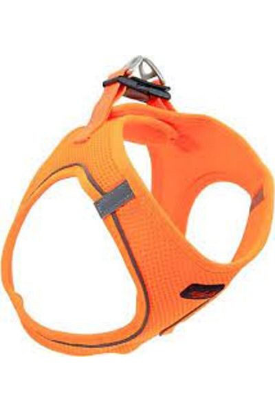Tailpetz Petz Air Mash Harness Chest Collar Neon Orange 2x Small