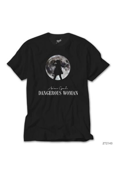 WAKHA Μπλουζάκι Ariana Grande Moon Black