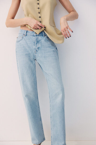 H&M Straight High Jeans