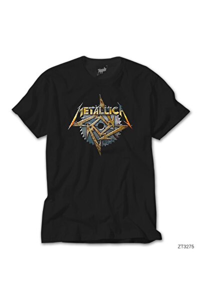 WAKHA Tricou negru Metallica Blade Chain