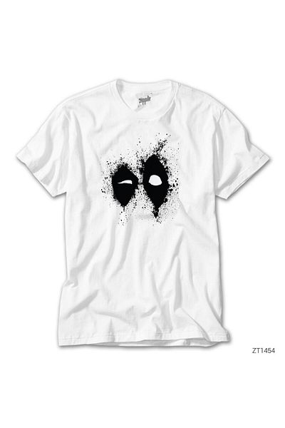 CrowsGate Deadpool Splat White T-Shirt