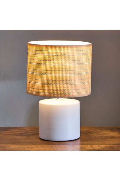 Home Box Harper Table Lamp with Natural Paper Shade - 28 cm