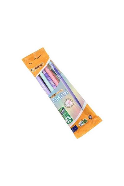 Bic Matic Pastel Versatil 5-Piece Pen 0.7