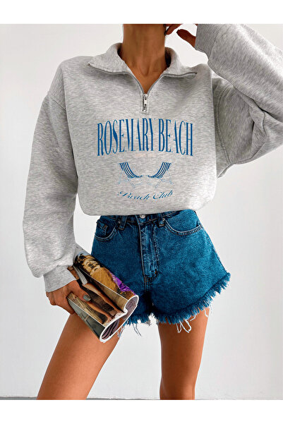 Jose Clothing Φούτερ Oversize με φερμουάρ Edwar Limited Edition