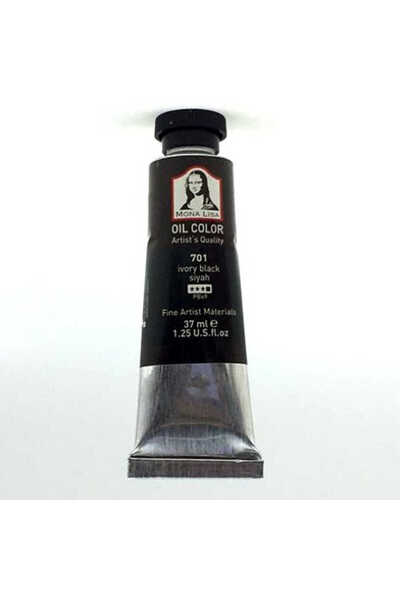 Monalisa Yağlı Boya 37 ml Siyah 701