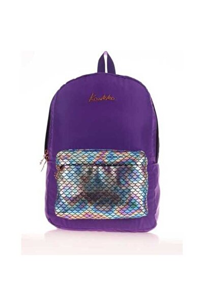 KAUKKO Purple Scale Bright BacKpacK - K1527