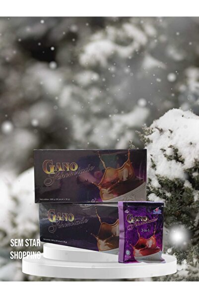 GanoExcel Gano Sıcak Çikolata Içeçek Tozu 2 Kutu