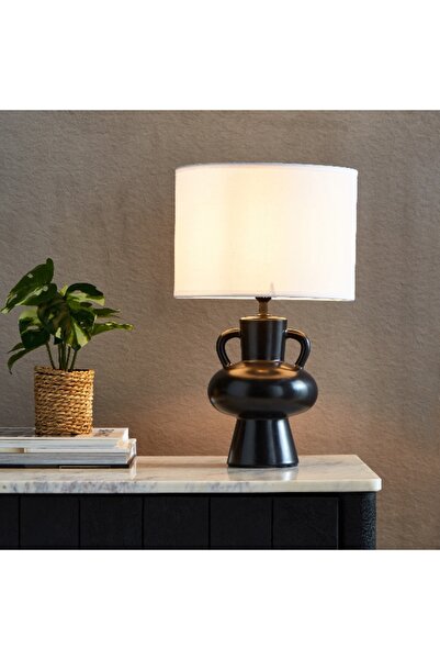 Home Box Caspian Ceramic Table Lamp - 24x24x40 cm