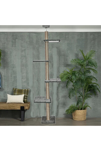 Turkuaz Tırmalama Tr2071 برج الجسم العملاق للقطط