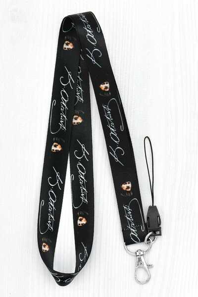 Apptakı Mustafa Kemal Atatürk Yaka Kartı Boyun Askı İpi Telefon Askı İpi - AS...