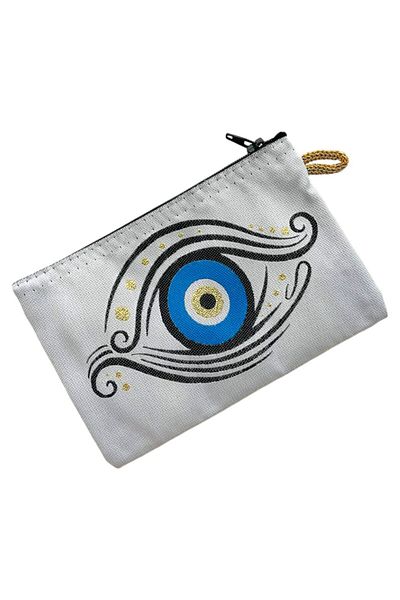 GALATA GIFT Portofel de damă de mărime medie - elegant, cu fermoar, căptușit, portofel pentru monede cu model Kilim 15x10