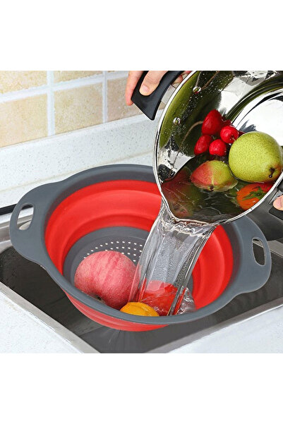 Marsilyan Collapsible Strainer with Silicone Bowl Ieg-U87I5869